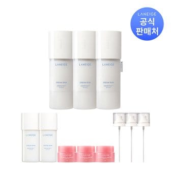 라네즈 크림 스킨 170ml 3개