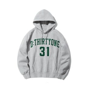 D:THIRTYONE Applique Hoodie_Gray