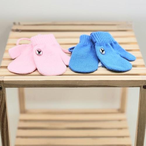 아가방 겨울 니트 장갑 HC04 유아 벙어리 장갑 79R777201(BLUE),79R777251(PINK)(1)