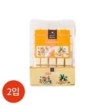  몽블랑 고다 큐브 치즈 220g x 2개