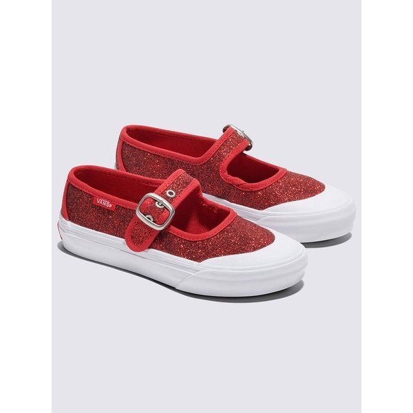 [반스 공식] 키즈 글리터 Mary Jane 메리 제인 /  VN000CYKRED1