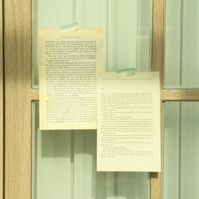 빈티지 영문 페이퍼 [영어 종이 감성 홈 카페 촬영 소품 레터링 벽장식]