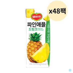 델몬트 드링크 파인애플 주스 음료 행사용 190ml 48팩