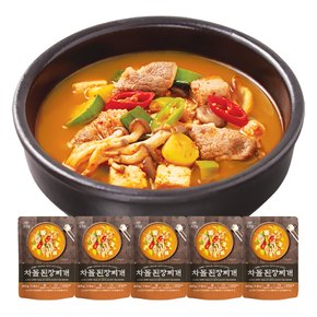 쏘리맘 차돌된장찌개 600g 5팩 세트