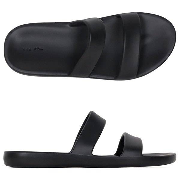 [부산점] 25SS 블랙 폼 러버 슬라이드 샌들 F1609RC3 BLK