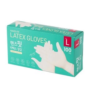라텍스장갑 (L) 100매