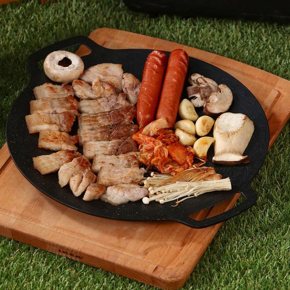 라체나 주물 삼겹 고기 구이 불판 캠핑 그리들38cm, 믿고 사는 즐거움 SSG.COM
