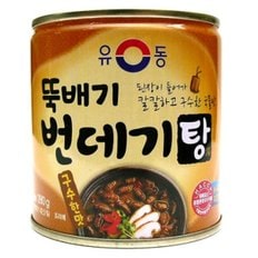 유동 뚝배기 번데기탕 구수한맛 280g x 24개 한박스