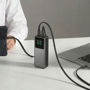 퀵차지탱크 대용량 보조배터리 PD 100W 20000mAh 3.6V 고속충전