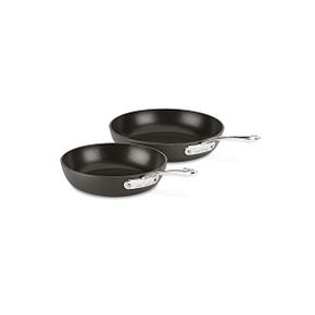 미국 올클래드 냄비 AllClad Essentials Hard Anodized Nonstick 2 Piece Fry Pan Set 8.5 10.5