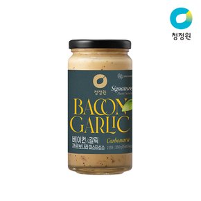 베이컨&갈릭 까르보나라 파스타소스