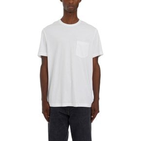 [해외배송] 제임스펄스 체스트 포켓 코튼 크루넥 티셔츠 NMLJ3282WHT WHITE