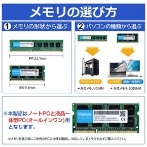 Crucial 노트북 PC용 메모리 PC4-25600(DDR4-3200) 64GB(32GBx2장) SODIMM CT32G4SFD832A [품]