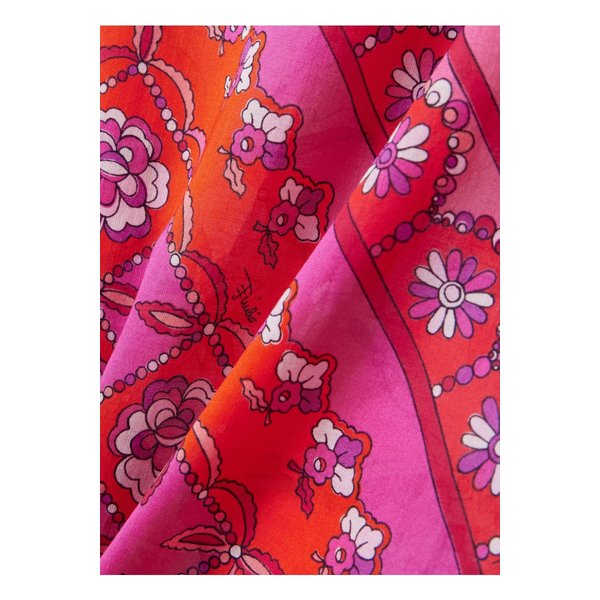 프린트 코튼 모슬린 파레오 푸시아 46376663162862802