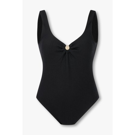 EMPORIO ARMANI 여성 텍스처드 립 패턴 스윔수트 0825120511000