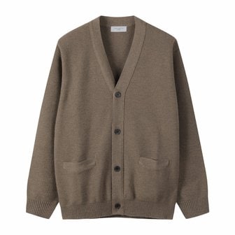 커스텀멜로우 [Outlet] Brown Honeycomb Cardigan_C9WAW24701BRX