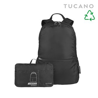 TUCANO 투카노 콤파토 에코 25L 초경량 가벼운 접이식 백팩 폴딩 가방 eco에디션