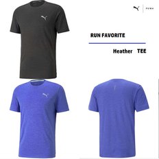 러닝 페이보릿 헤더 반팔 티셔츠 남성용 523683 - 01 92 RUN FAVORITE HEATHER SS TEE M