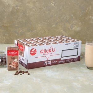  [서울우유] 클릭유 커피멸균 (200ml 24개)