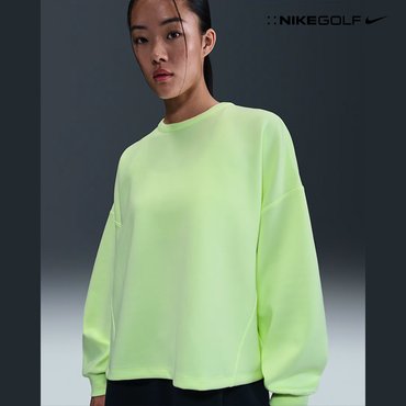 나이키골프 HQ8194-701 나이키 24.7 임파서블리소프트 여성 드라이 핏 오버사이즈 크루넥 탑