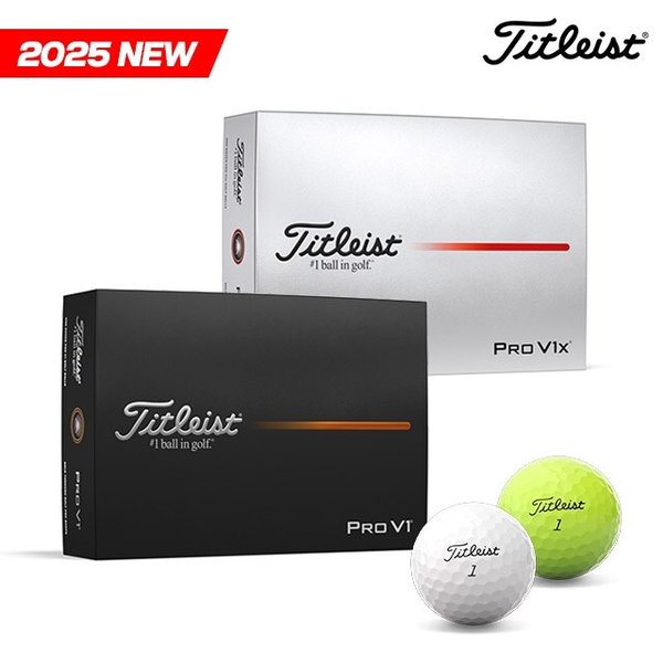 [아쿠쉬네트코리아정품]타이틀리스트 PRO V1 / PRO V1X 골프공
