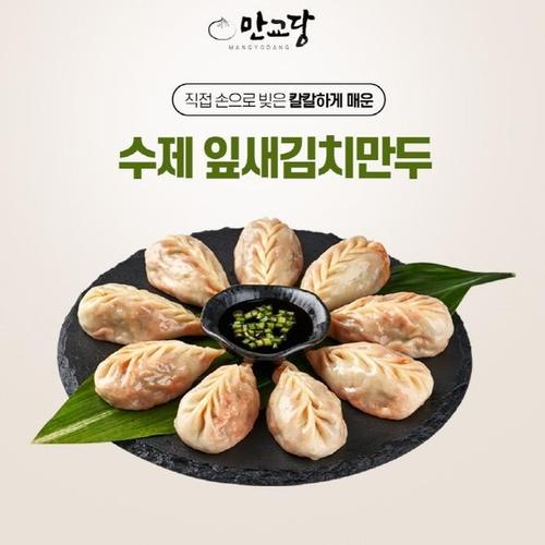 수제 잎새고기만두 500g(50gx10개입) 잎새만두 고기만두(3)