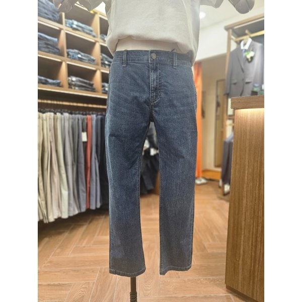 [여주점] 코오롱 브렌우드 남성 릴렉스핏 다크블루 데님 팬츠 BRPDM26631BUD