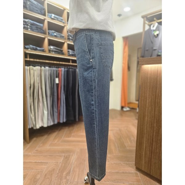 [여주점] 코오롱 브렌우드 남성 릴렉스핏 다크블루 데님 팬츠 BRPDM26631BUD