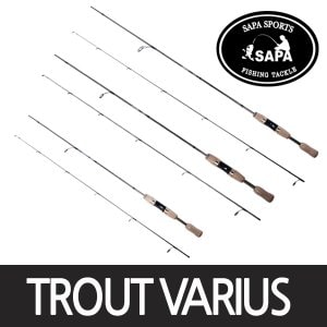 SAPA 싸파 TROUT VARIUS 루어대 502UL/송어 쏘가리 꺽지 고탄성 경량 2PCS 송어