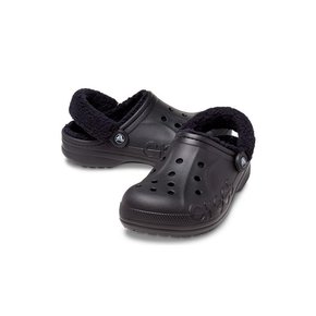 [Unisex] 성인 BAYA LINED FUZZ STRAP CLOG BK (24FUCL206633)