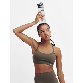 Cross Strap Bra Top_Khaki