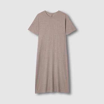 JAJU 여 레이온 스트레치 반팔 라운지 원피스 J2062030710BS