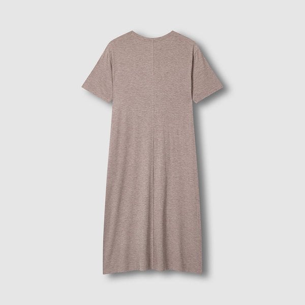 여 레이온 스트레치 반팔 라운지 원피스 J2062030710BS