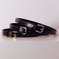 25mm Basic Eco Leather Belt (Brown)