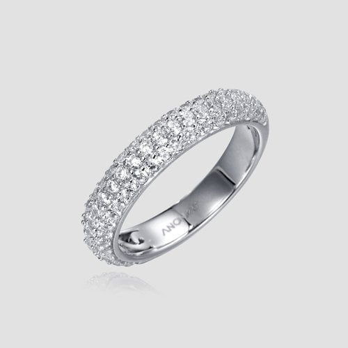 Volume Half Pave Ring