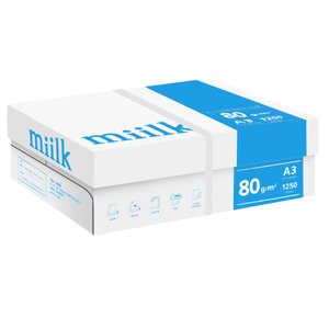 miilk 한국 밀크 A3 복사용지(A3용지) 80g 1250매 1BOX/