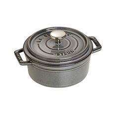 독일 스타우브 무쇠냄비 Staub Cast Iron In Graphite/Diameter at Top/Base/Height 12 cm/0.4 L