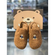 [시흥점] 와이컨셉[베어파우]아동 양털 곰돌이 슬리퍼 MINDY BEAR KIDS(K818002OD-K)