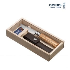 OPINEL 클래식 NO.8 올리브 칼집 세트