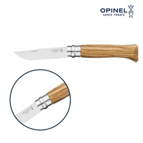 OPINEL 클래식 NO.8 올리브 칼집 세트