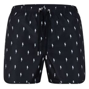 5548746 NEIL BARRETT All-Over Thunderbolt Shorts