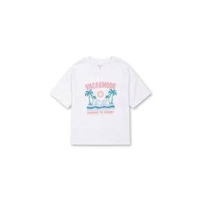 26` 여름 루즈핏 쿨 아트웍 반팔티 TS2832-WT