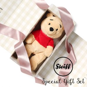 30cm Steiff soft cuddy friends [] [선물 상자 포함] 슈타이프 봉제 인형 디즈니 푸 씨 테디