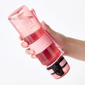 트라이탄 스포츠물병 휴대용물병 코랄핑크 500ml