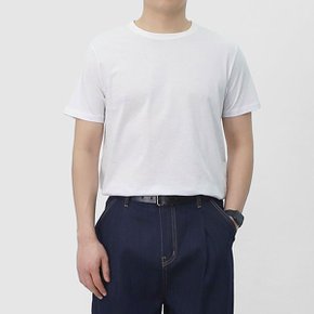 남성 빅사이즈 일반핏 30수 면 반팔티 WS194