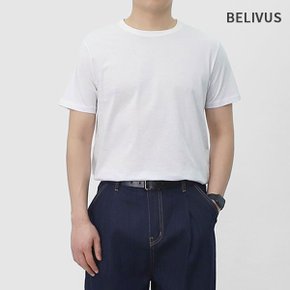 남성 빅사이즈 일반핏 30수 면 반팔티 WS194