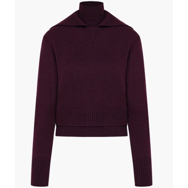 [부산점] [라인어디션](N854) 여성 [라인어디션](N854) 여성 하이넥 이중 카라 니트NKPOOK0400