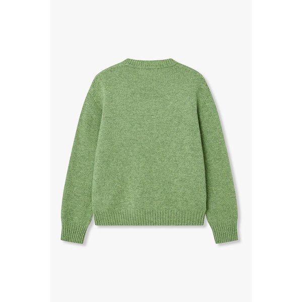 라쿤 블렌드 레터링 니트 풀오버 7115450Y09130