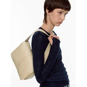 Pillow Flap Bag (beige)