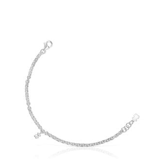 TOUS 실버 체인 브레이슬릿 볼드 베어 / Silver chain Bracelet Bold Bear / 팔찌 / 311561660